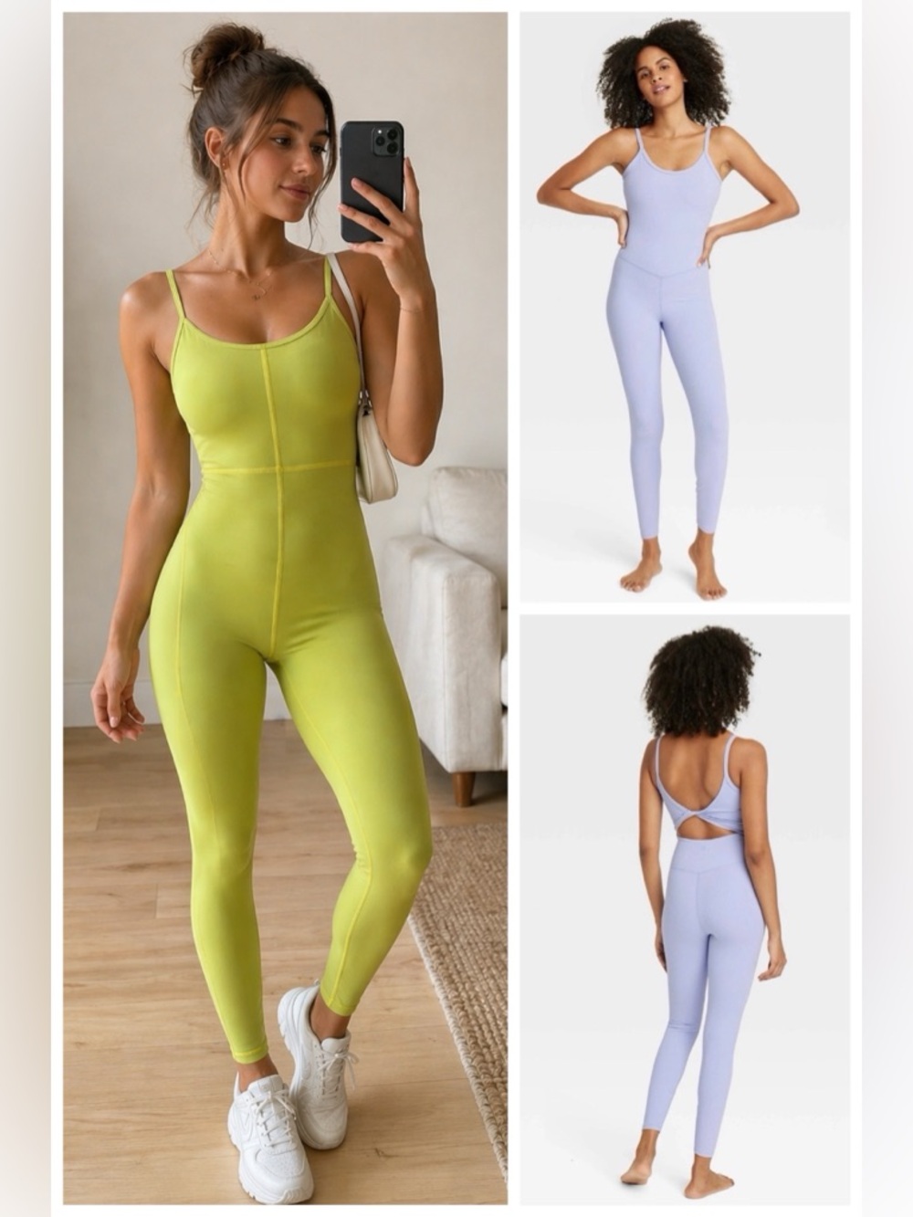 Bodysuit Bundle - Aritzia Divinity Jumpsuit + All in Motion Bodysuit (M/L)